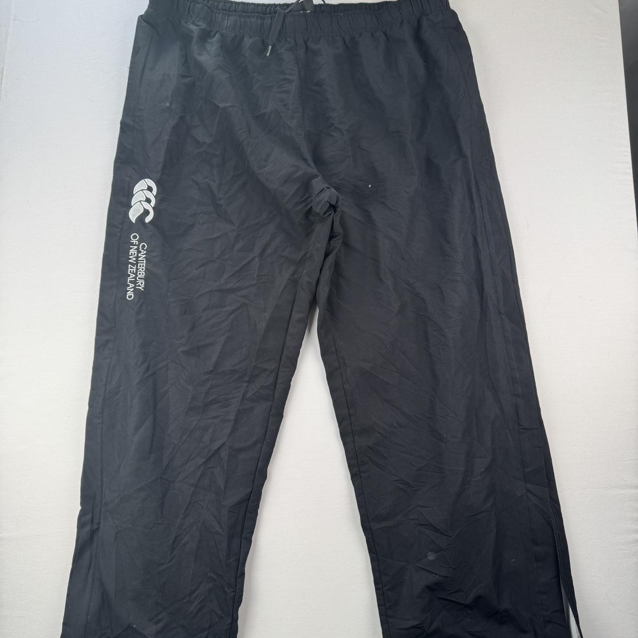 Mens 4XL Canterbury Joggers Black and White