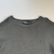 Polo By Ralph Lauren Crewneck Knit Sweater in Grey Size XL