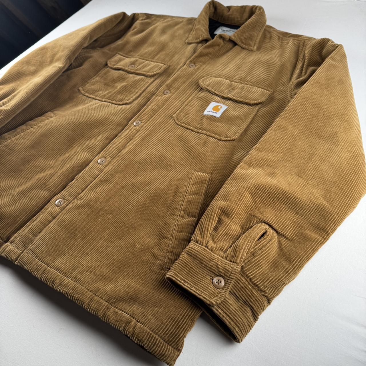 Carhartt WIP Brown Corduroy Whitsome Shacket XL