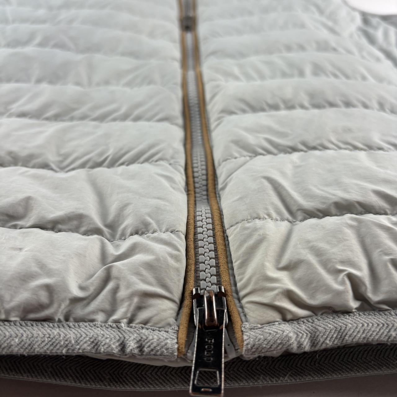 Polo Golf White Puffer Gilet S