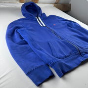 Unisex Polo Ralph Lauren Thick Oversized Full Zip Hoodie L