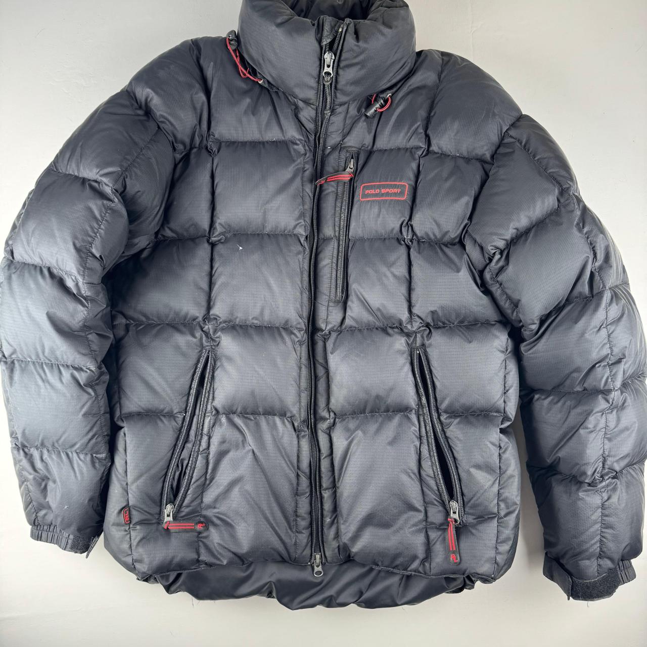 Polo Sport Puffer Jacket in Black Size L