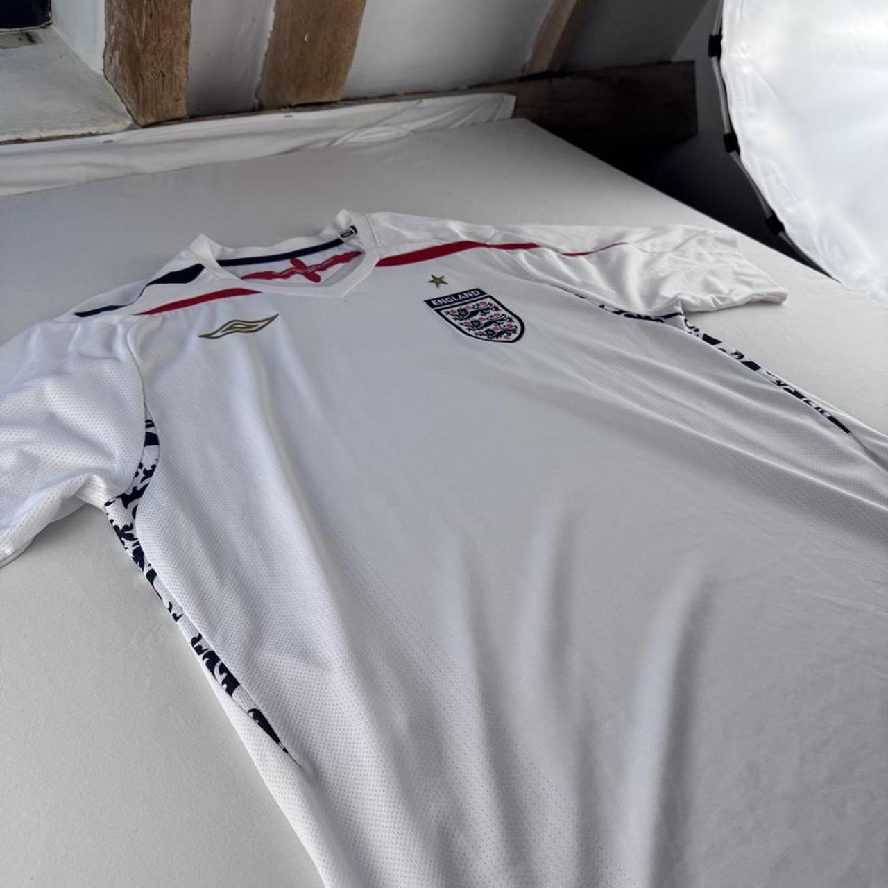 England Umbro 2007-09 Home Playing Jersey XL