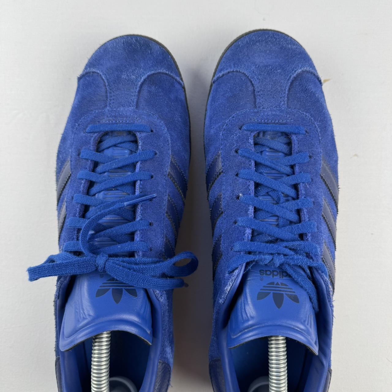 Adidas Gazelle Royal Blue and Black UK10