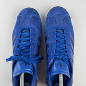 Adidas Gazelle Royal Blue and Black UK10