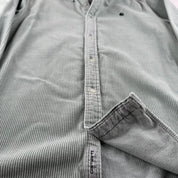Carhartt WIP Embroidered Logo Corduroy Button Down Shirt M