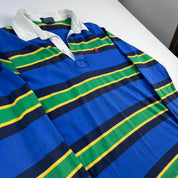 Polo Ralph Lauren Embroidered Striped Rugby Polo XS