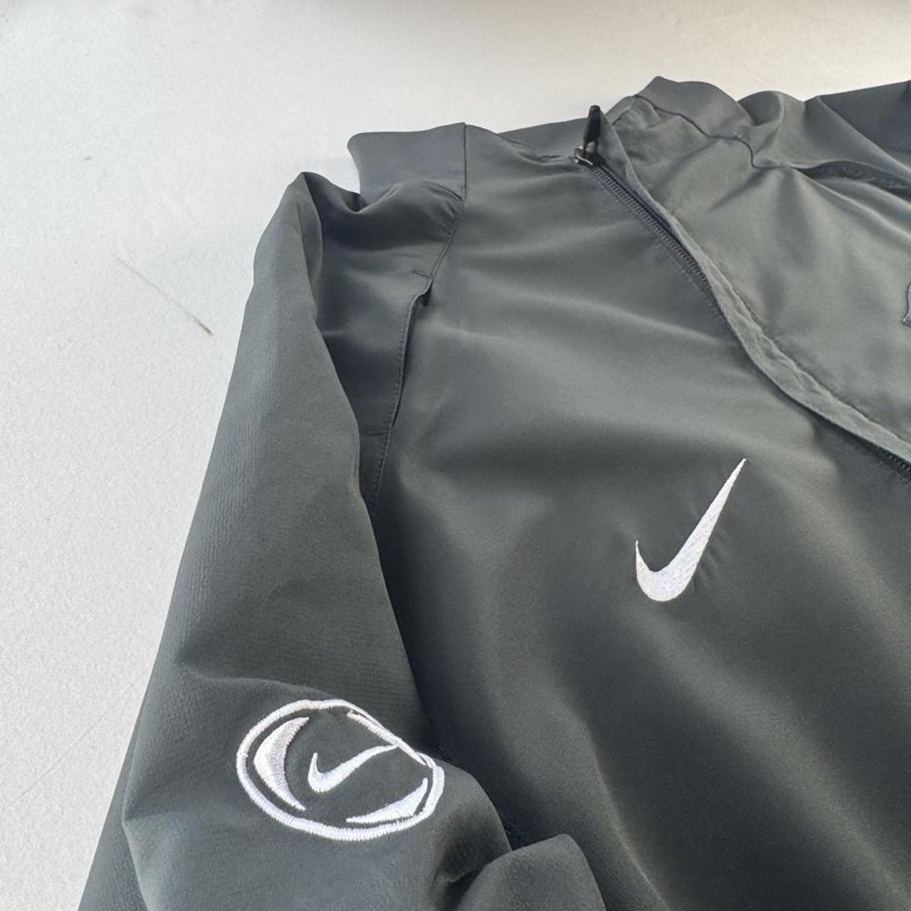 1990s Nike Team Brazil Grey Tracksuit Top M