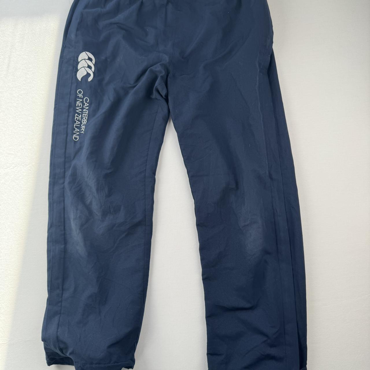 Canterbury Joggers Navy and White Aged 12