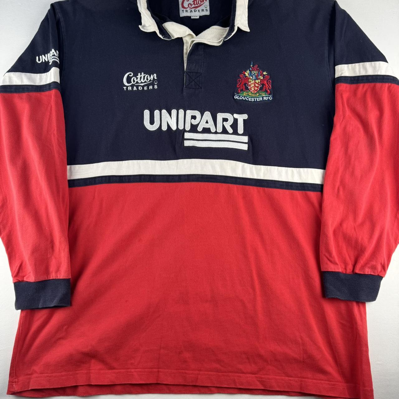 Cotton Traders 1999 Gloucester Rugby Polo Shirt XXL