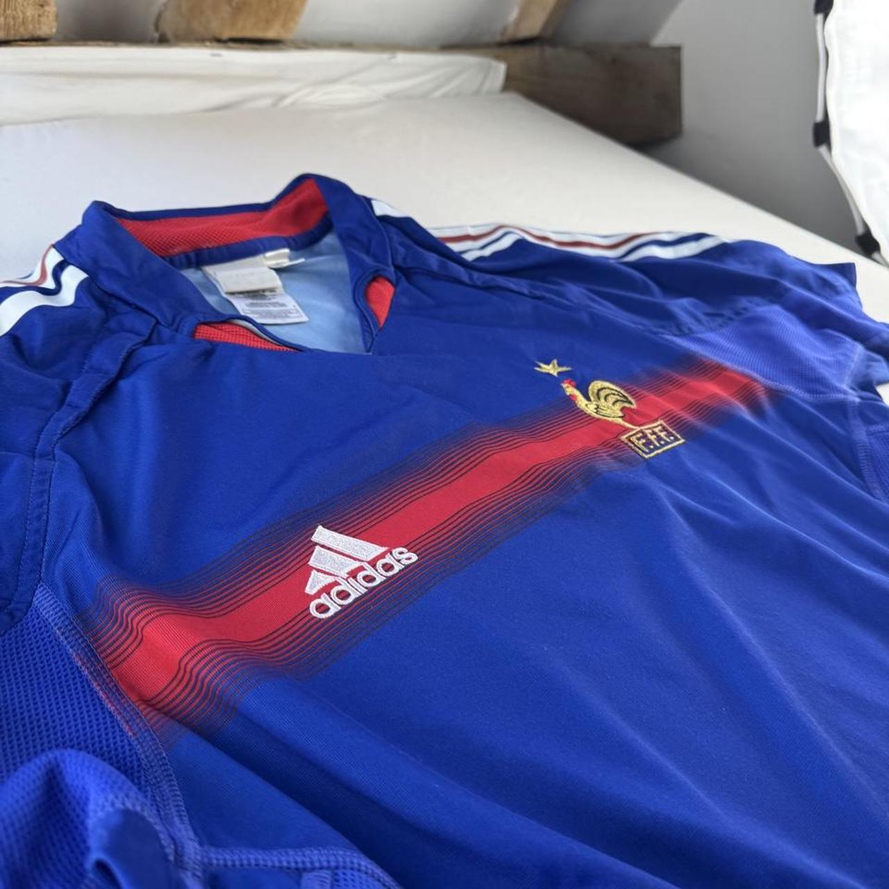 Adidas France Football National Team 2004-06 Playing Shirt L