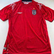 Umbro 2004-06 England Away Playing Shirt XL