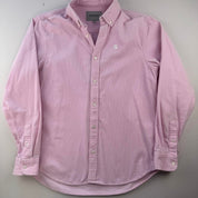 Pink Carhartt WIP Long Sleeve Madison Corduroy Button Down Shirt S