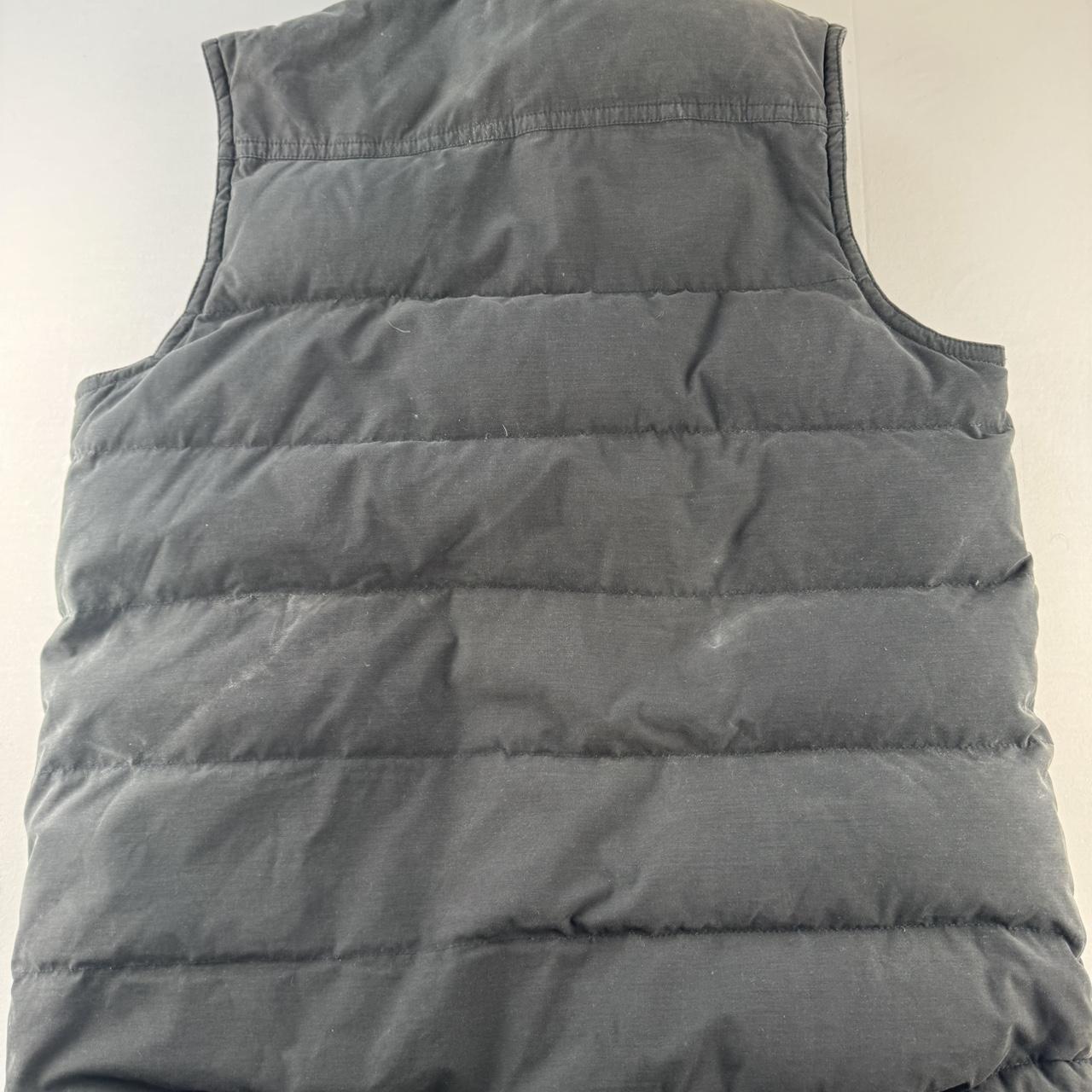 Black Fleece Lined Timberland Puffer Gilet L