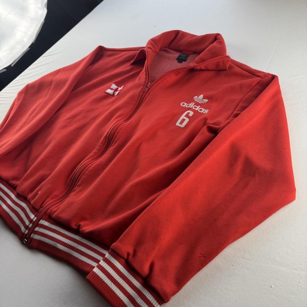 Mid 2000s Adidas England 6 Womens Tracksuit Jacket L