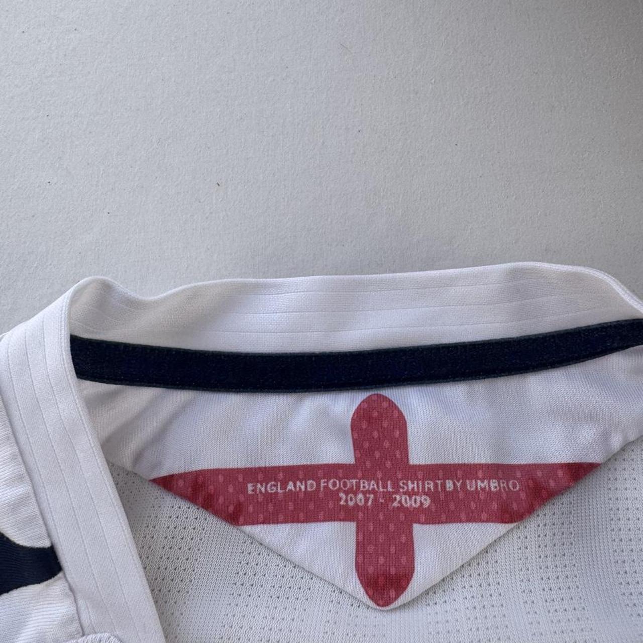 2007-09 Umbro England Football Home Shirt XL