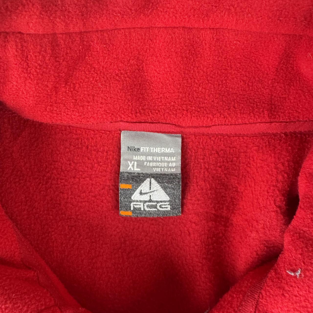 Nike Acg Jacket in Red Size XL