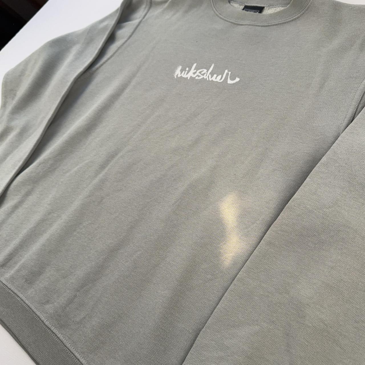 Quiksilver Crewneck Sweatshirt in Grey Size 8-10