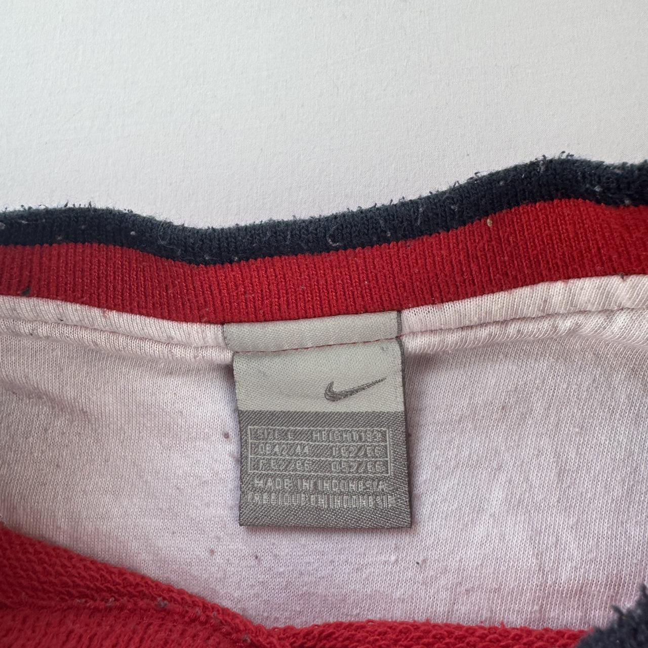 2000s Nike Oversized Embroidered Sweatshirt L