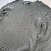 Polo By Ralph Lauren Crewneck Knit Sweater in Grey Size XL