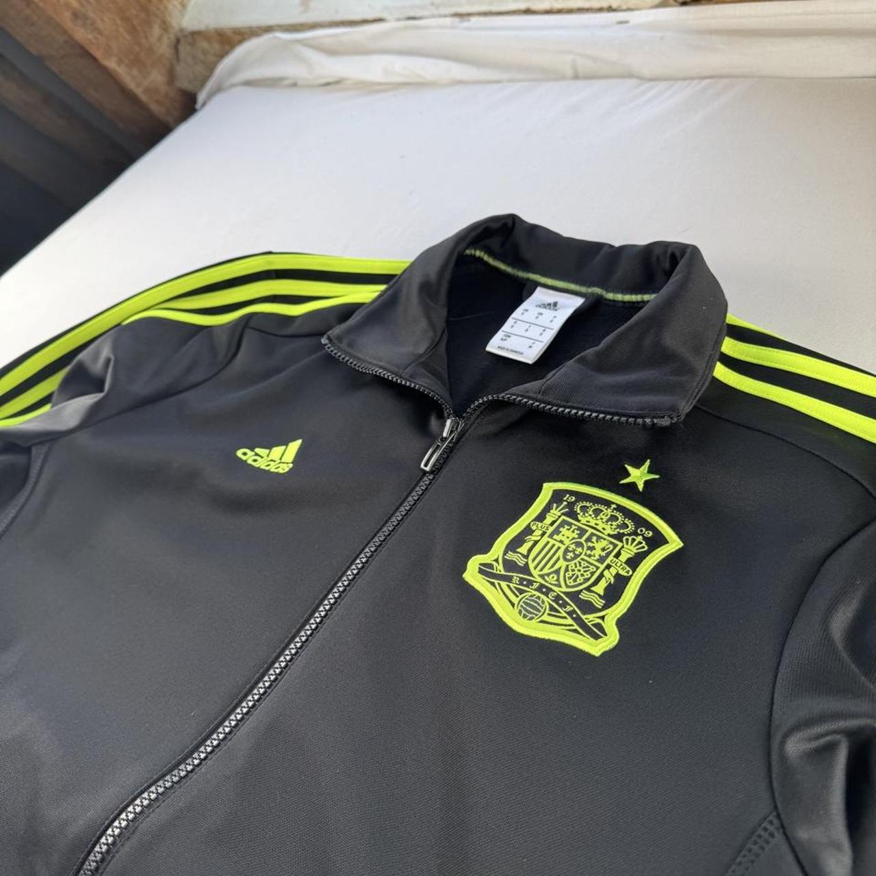 Adidas 2011-12 Embroidered Spain Tracksuit Top S