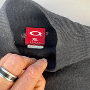 Early 2000s Oakley Sleeve Logo Knitted Jumper XL
