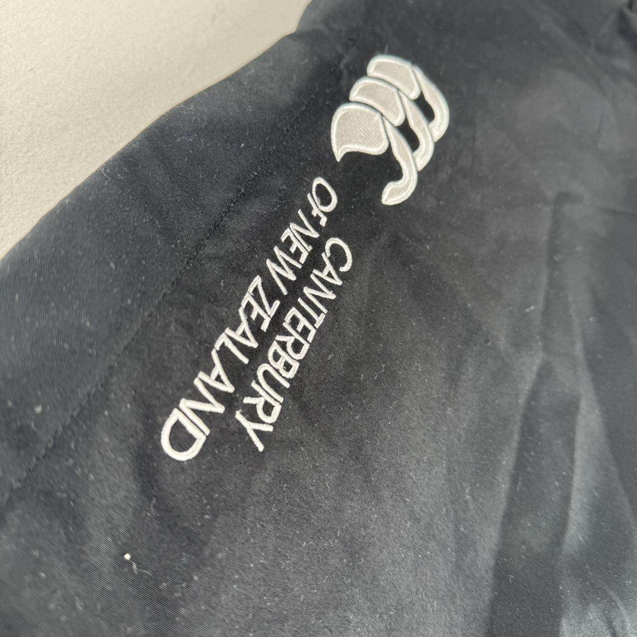 Canterbury Black and White Cuffed Joggers M