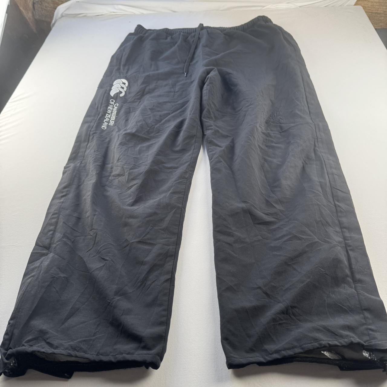 Black Uncuffed Canterbury Joggers M