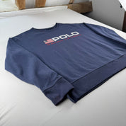 Polo Ralph Lauren Print Spellout Oversized Sweatshirt S
