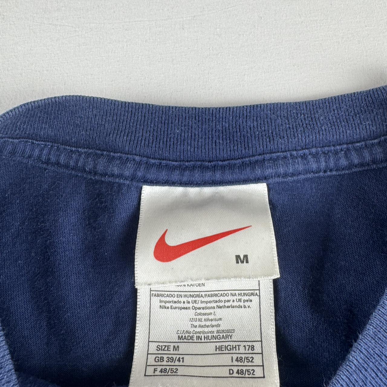 1990s Nike Centre Swoosh Oversized Just do it Back Print T Shirt Medium
