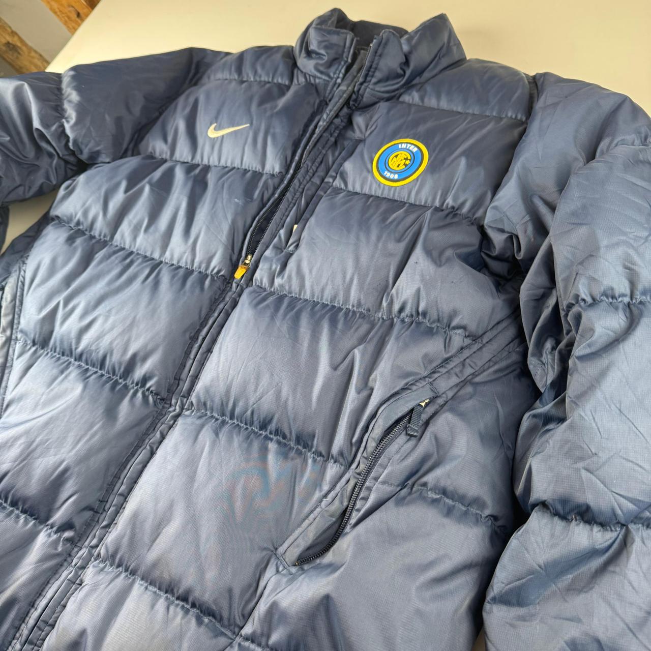 Nike Puffer Inter Milan Jacket in Navy Size L
