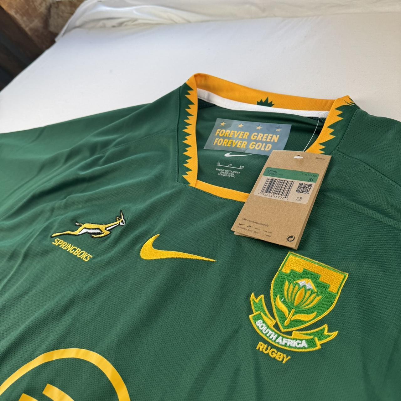 Nike South Africa Springboks Rugby Playing Shirt XL BNWT