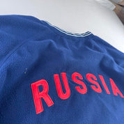 1990s Rare Centre Swoosh Russia Football Sweatshirt M