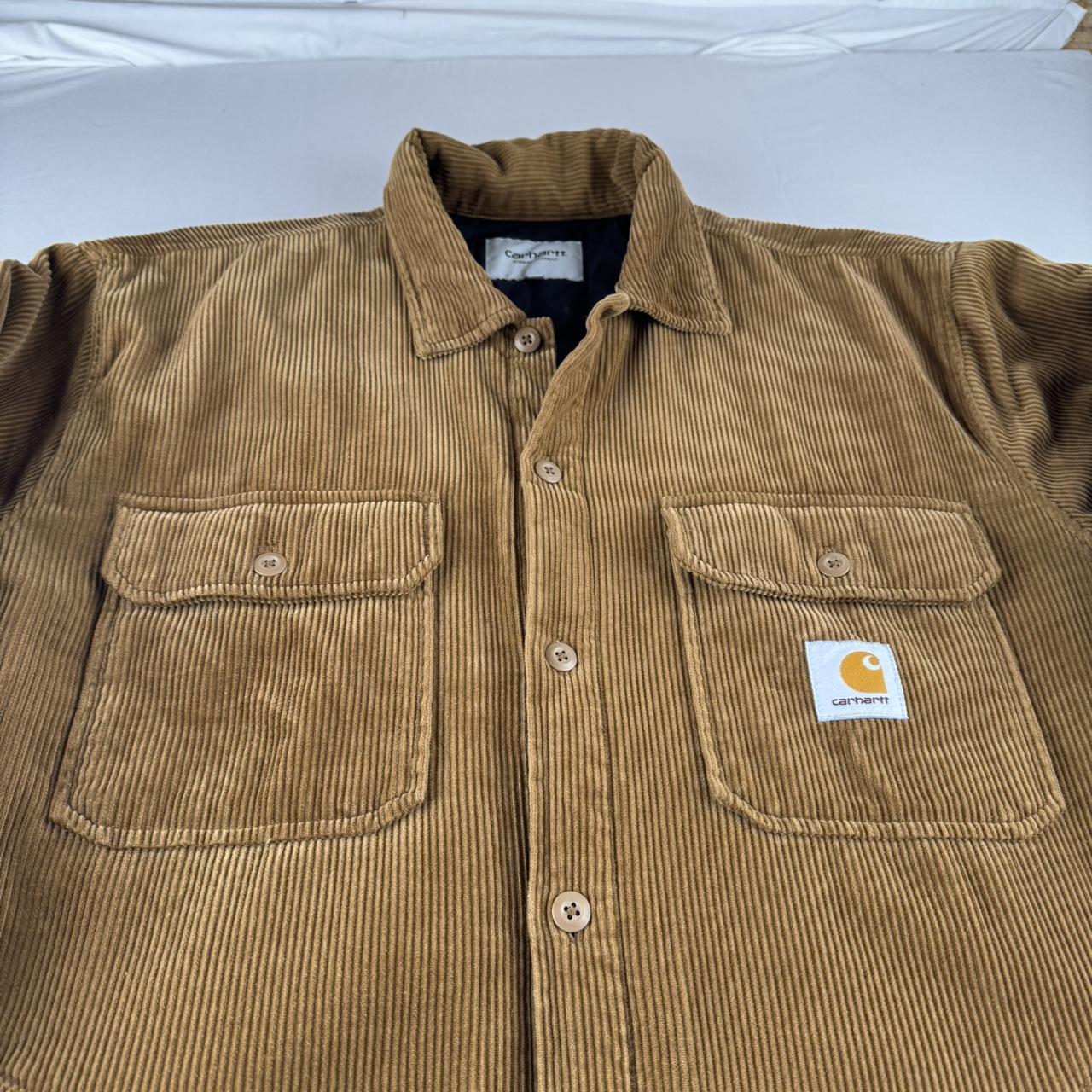 Carhartt WIP Brown Corduroy Whitsome Shacket XL