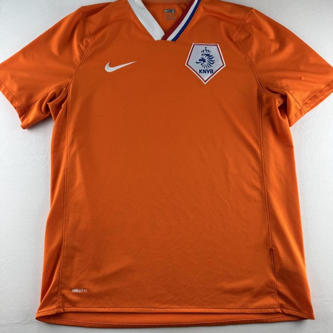 2008/09 Nike Netherlands Home Playing Jersey L