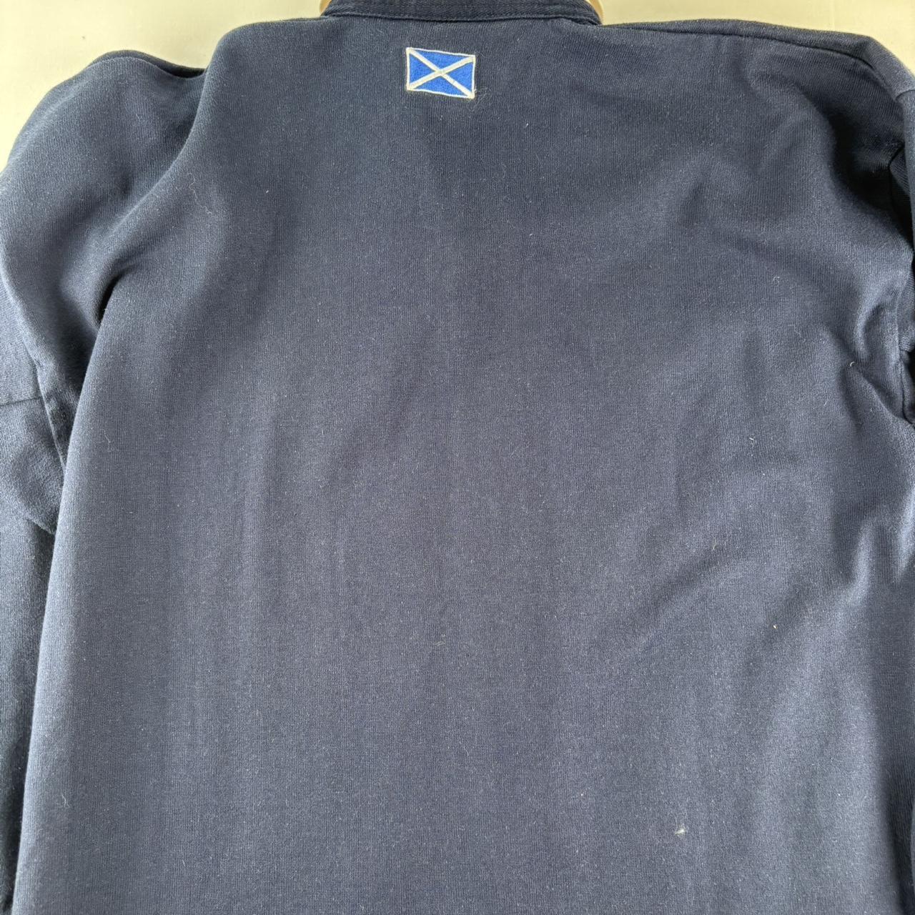 Late 1990s Scotland Rugby Canterbury Rugby Polo Shirt L