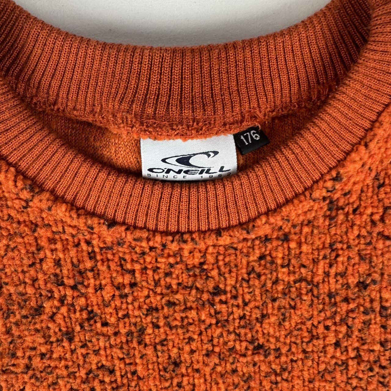 Rare 90s O'Neill Orange Fleece Sweatshirt