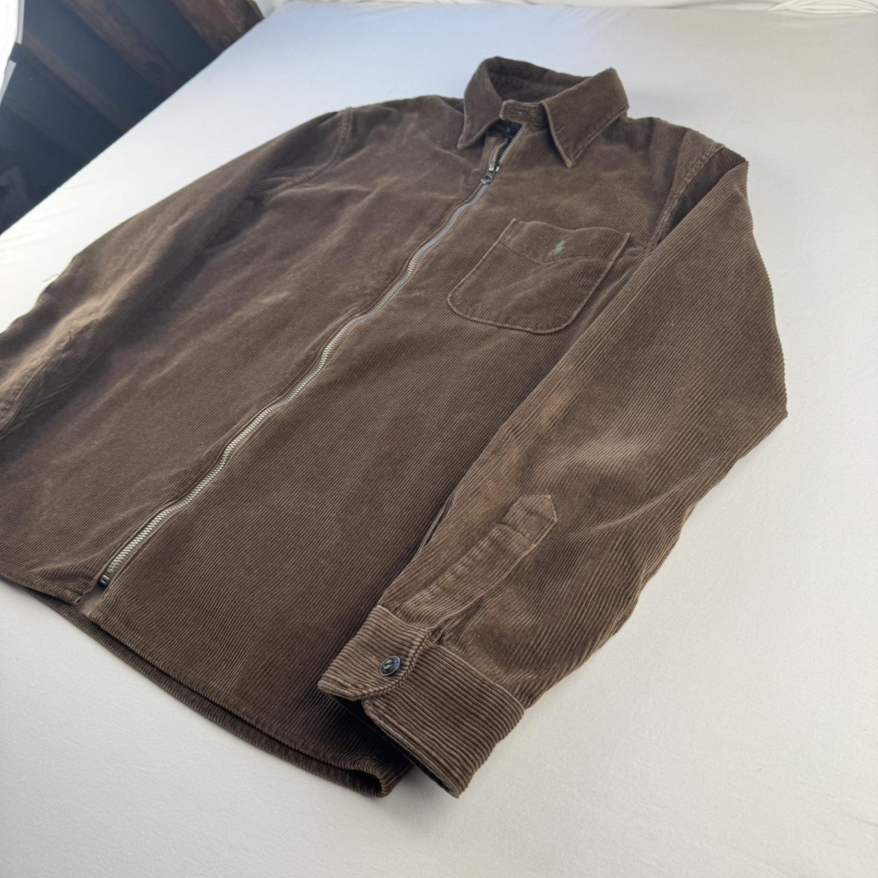 Polo Ralph Lauren Brown Full Zip Corduroy Shacket S