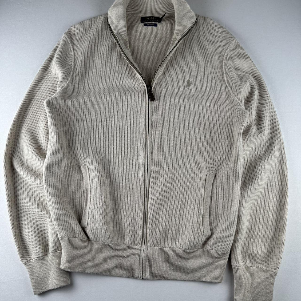 Polo Ralph Lauren Pima Cotton Full Zip Jumper M