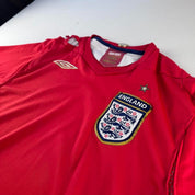 England Umbro 2007-09 Away Playing Jersey M