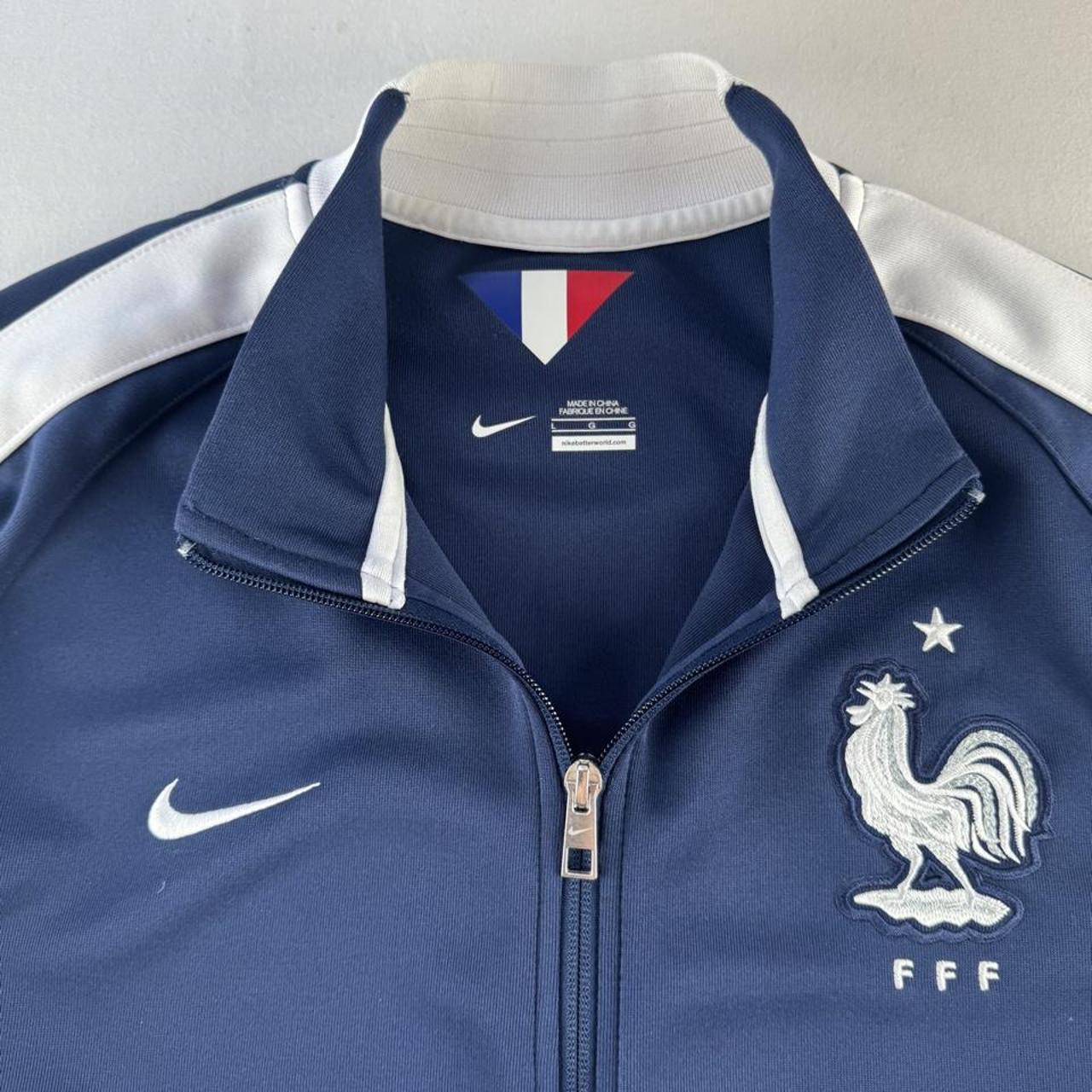 Nike France Embroidered Cotton Track Jacket L