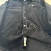 Black Carhartt WIP Long Sleeve Madison Corduroy Button Down Shirt S