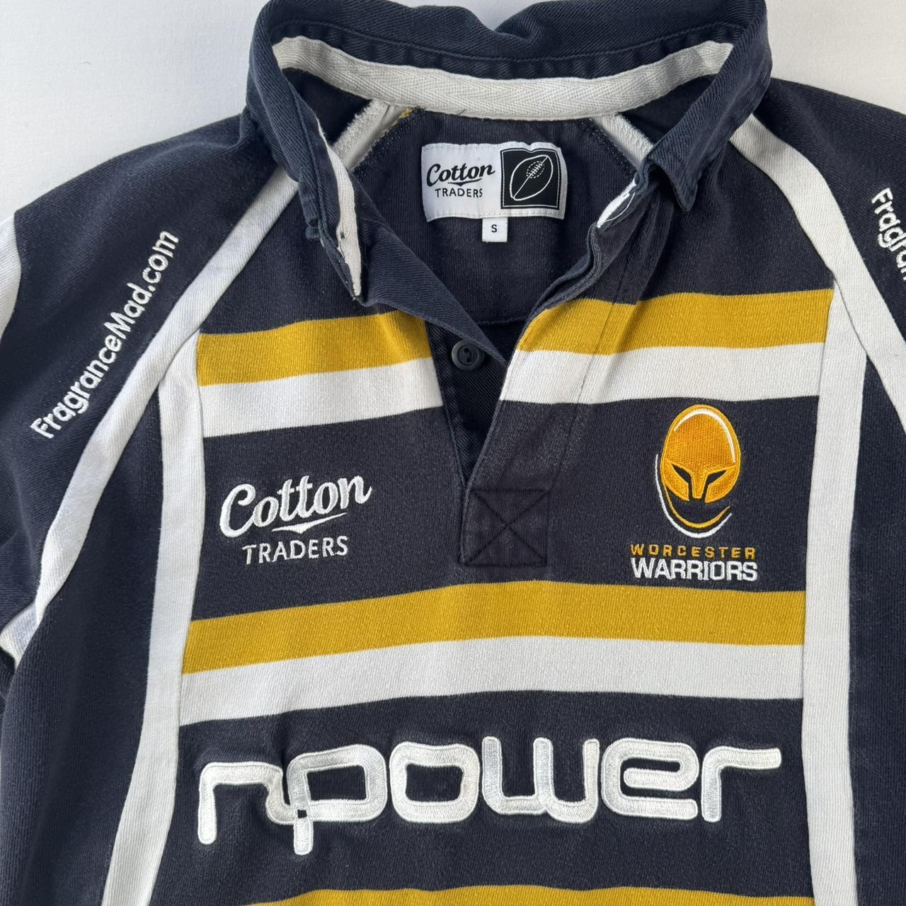 Vintage 2000s Worcester Warriors Cotton Traders Rugby Polo S