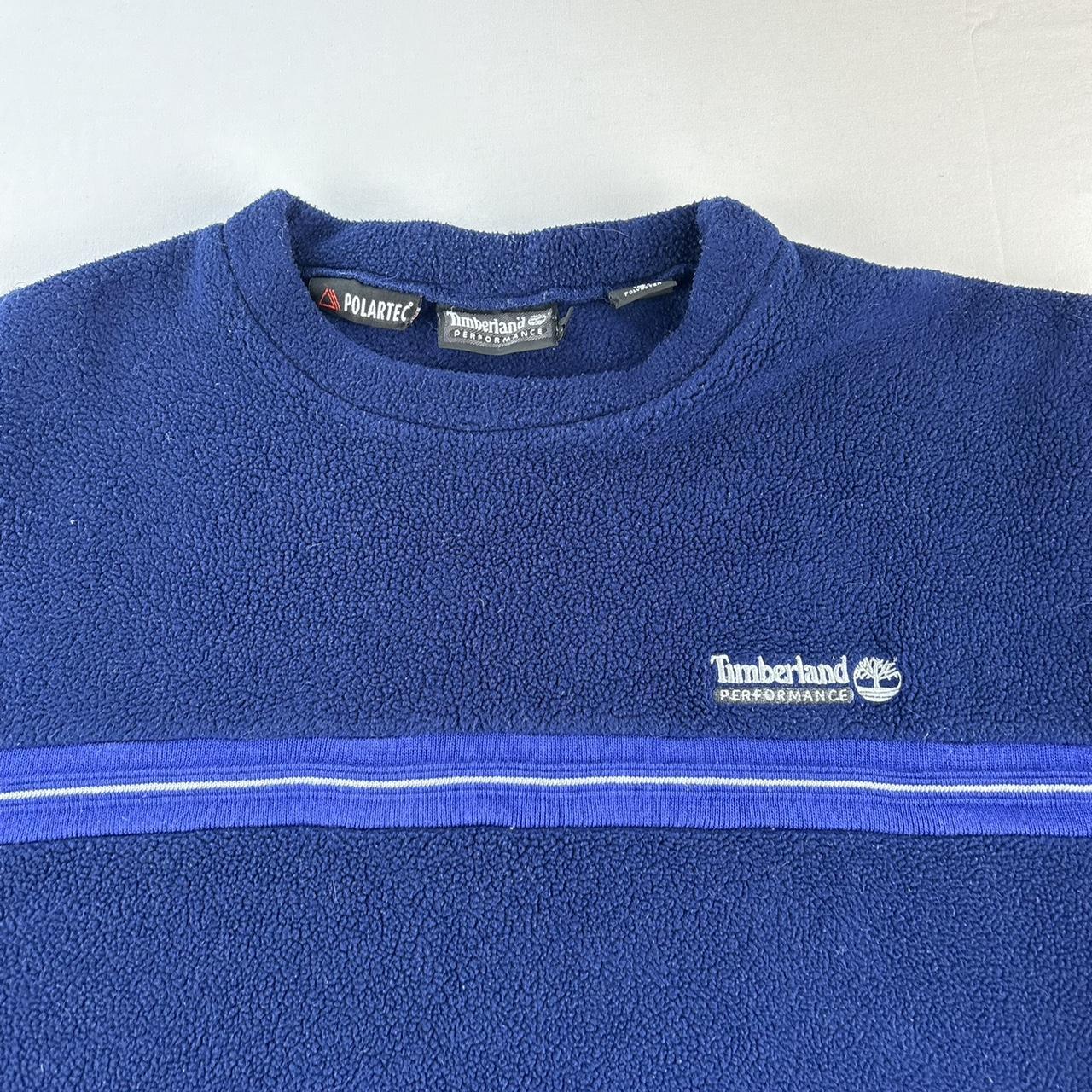 Timberland Embroidered Spellout 1990s Fleece L