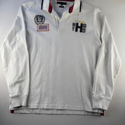 Tommy Hilfiger Embroidered Spellout Rugby Polo XL