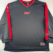 1990s Miami Heat Nike Team Embroidered NBA Training Sweatshirt XL
