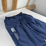 Navy White Cuffed Canterbury Joggers L