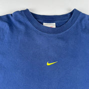 1990s Nike Centre Swoosh Oversized Just do it Back Print T Shirt Medium