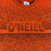 Rare 90s O'Neill Orange Fleece Sweatshirt