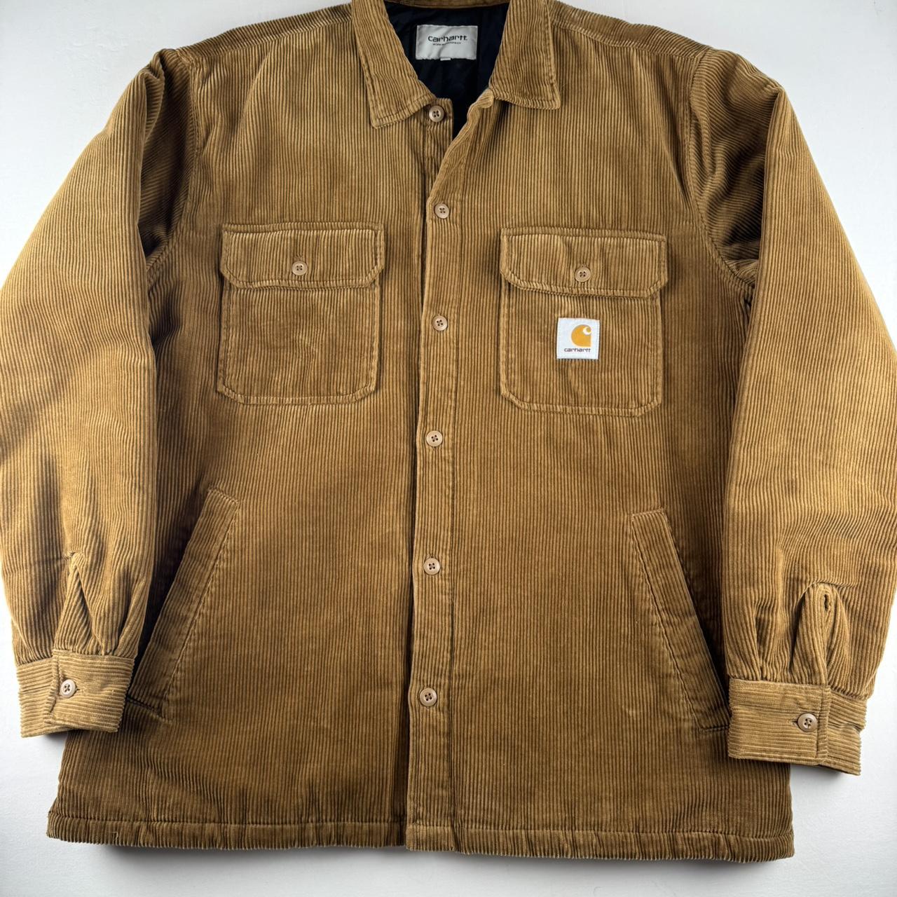 Carhartt WIP Brown Corduroy Whitsome Shacket XL